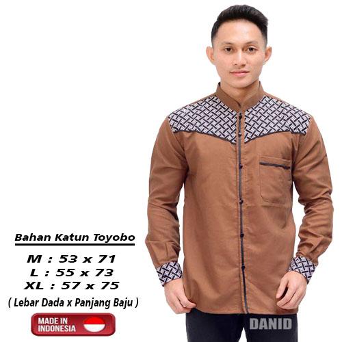 Koko Coksu Pria Kekinian  Motif Bordir Nyaman Dipakai! 6