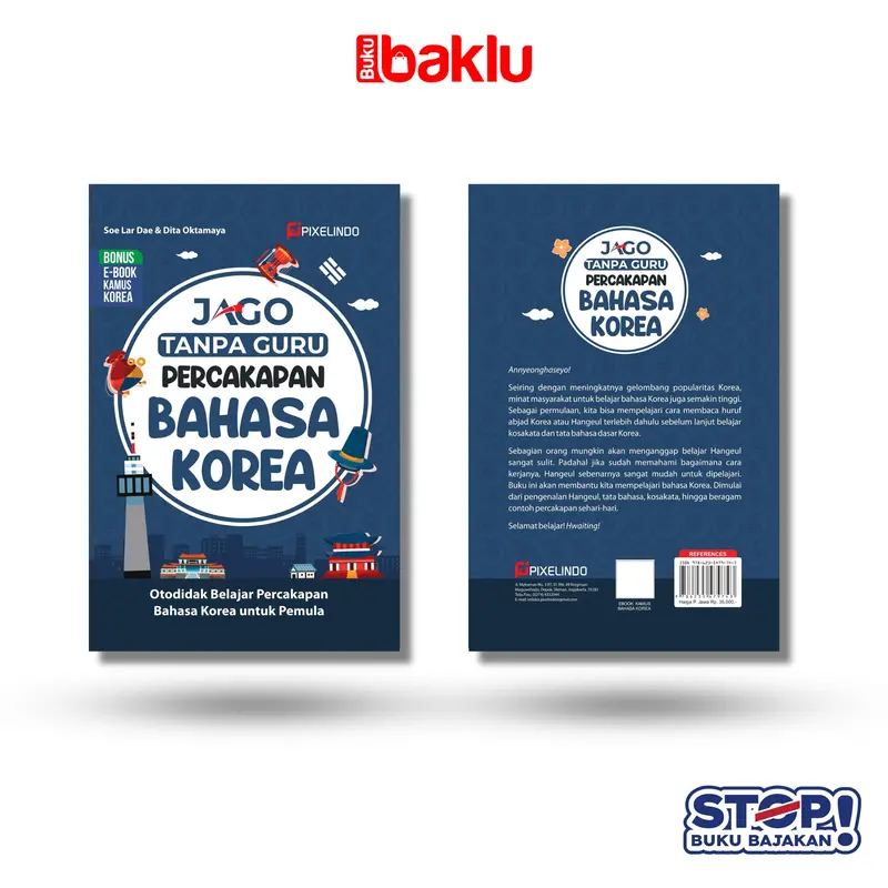 99K DAPAT TIGA - BUKU JAGO TANPA GURU SUKSES PERCAKAPAN (BAHASA MANDARIN, KOREA, JEPANG) 3