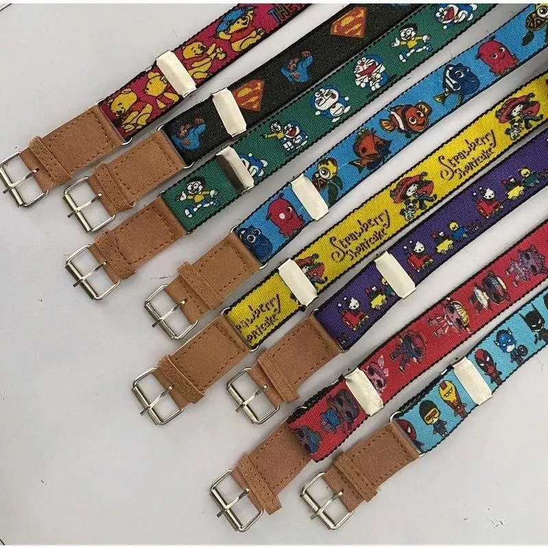 Ikat Pinggang anak / Sabuk Fashion cewe cowok Karet molor elastis 0