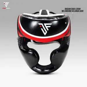 Head Guard Boxing Indofight Helm Tinju Pelindung Kepala Muaythai Head Protector Beladiri Headgear Muay Thai