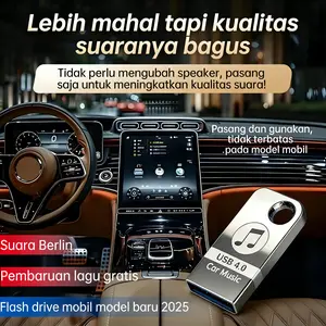 Flash Drive USB Musik, Pembaruan Terbaru | Flash drive USB musik, cocok untuk stereo mobil, radio TV, kotak musik, dll., dengan kapasitas besar.