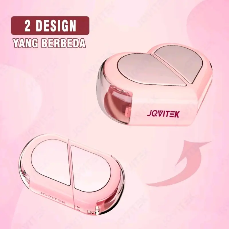 New Design Two Ways Model Earphone Headset Bluetooth Ep39 Loves Heart Pink Touch Control Hi-Fi Sound Headphone 5