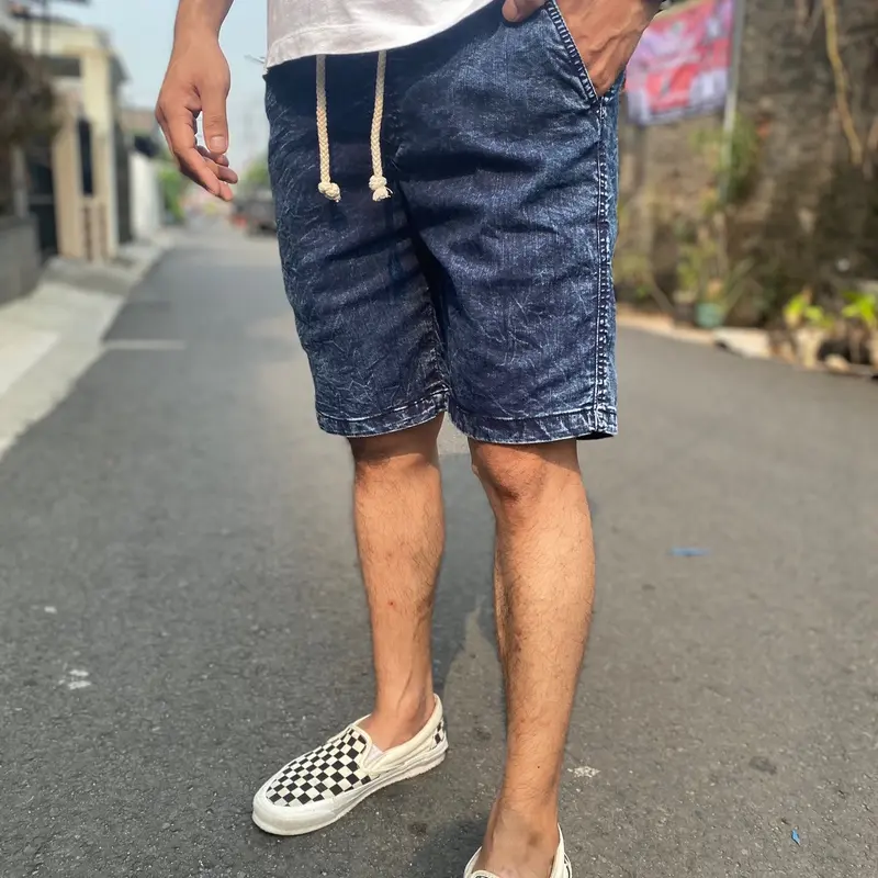 Celana Pendek Pria Snow Premium Kualitas Terbaik - Jeans, Shorts, Katun 3