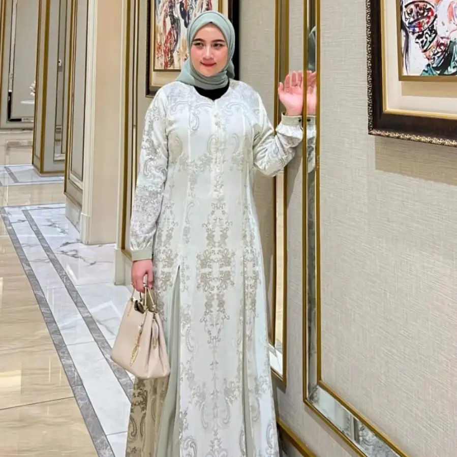 Amora dress by rianti siap kirim Gamis Wanita Remaja Dewasa Muslim