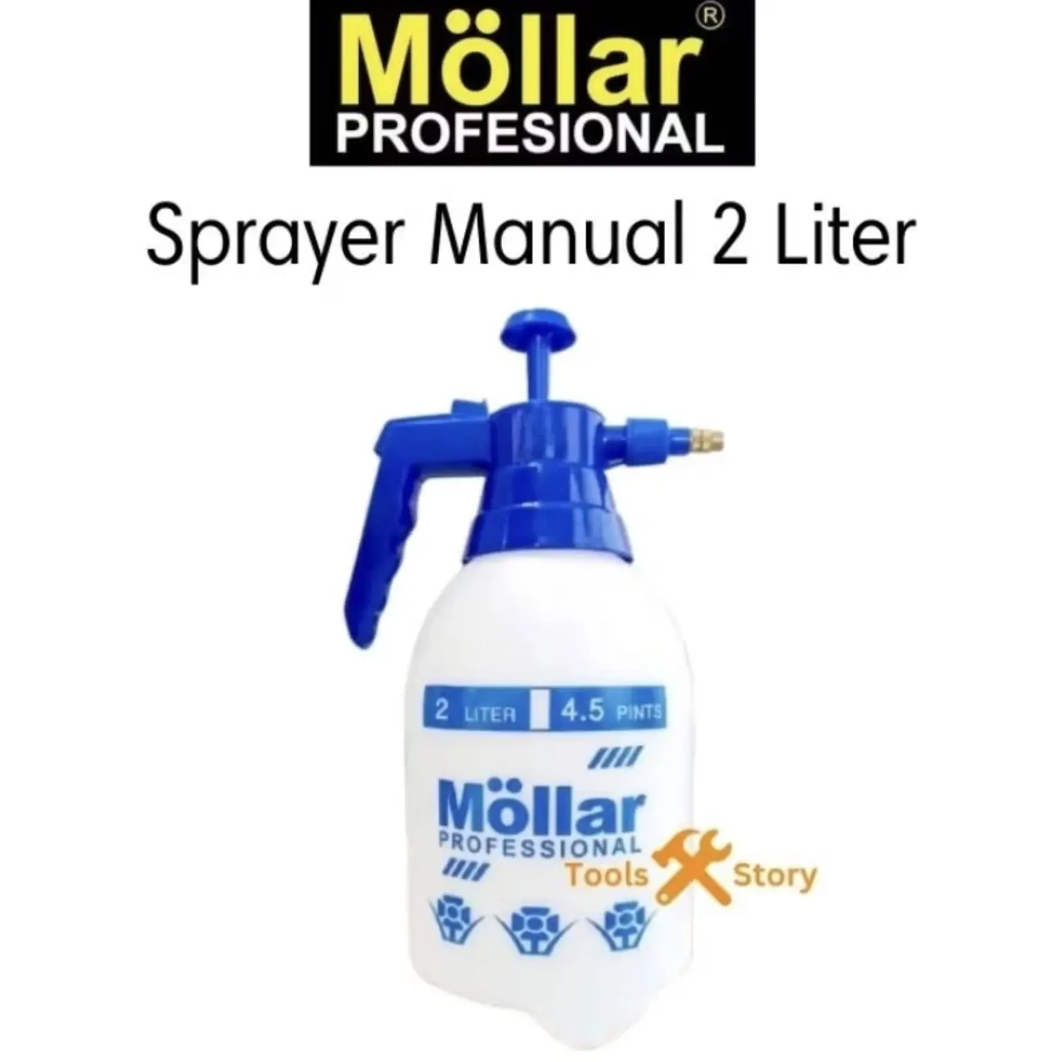 MOLLAR Hand Sprayer Semprotan Manual Hama Tanaman Burung 2 Liter