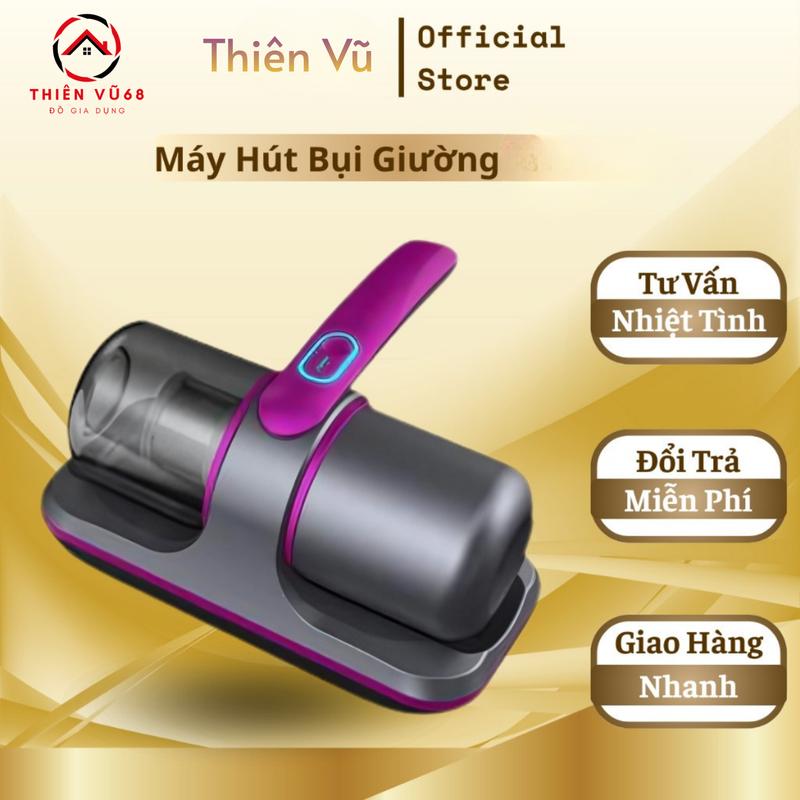 Máy hút bụi giường nệm NONTAUS, Máy hút bụi cầm tay đa năng có tia UV diệt…