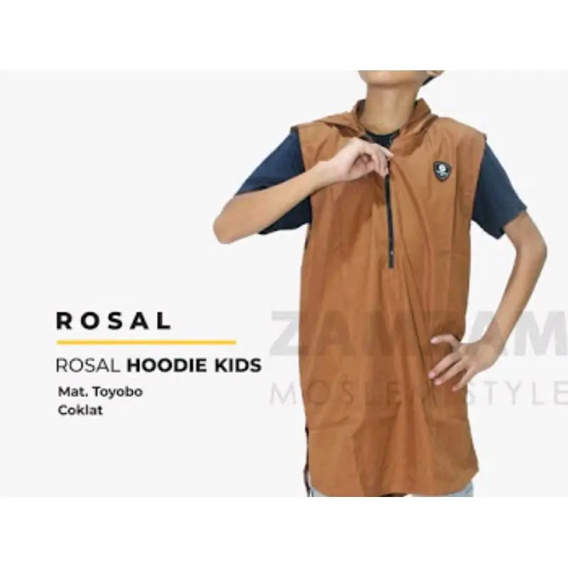 ROMPI SHOLAT ANAK ROMPI SHOLAT REMAJA HOODIE TOYOBO Muslim Abu Navy Hitam Coklat