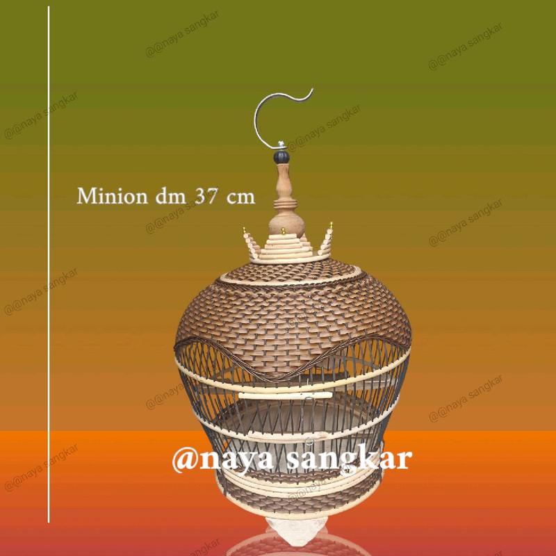 Sangkar Perkutut Minion Mahkota (MM) Terlalu Mewah - Model Terbaru 5