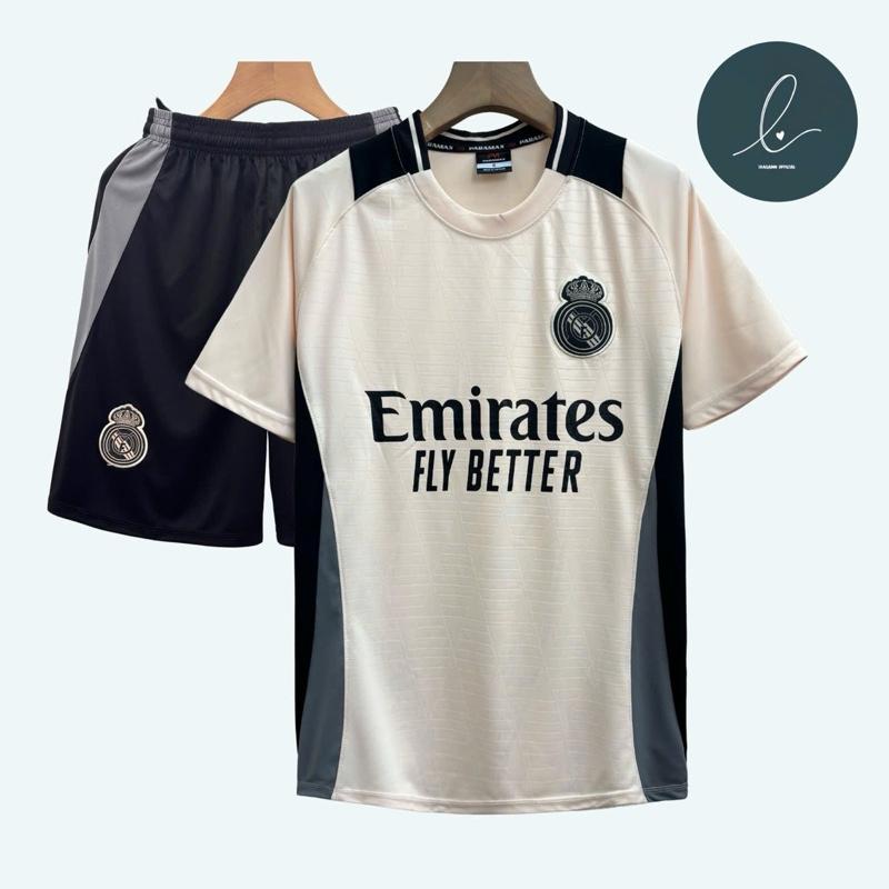  Bộ quần áo bóng đá đồ đá banh REAL SONIC logo THÊU thun lạnh cao cấp LOẠI I Top Sport 