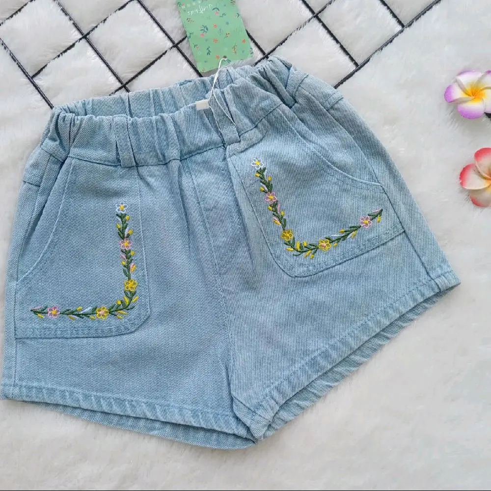 Hotpant jeans bordir (3-4th)