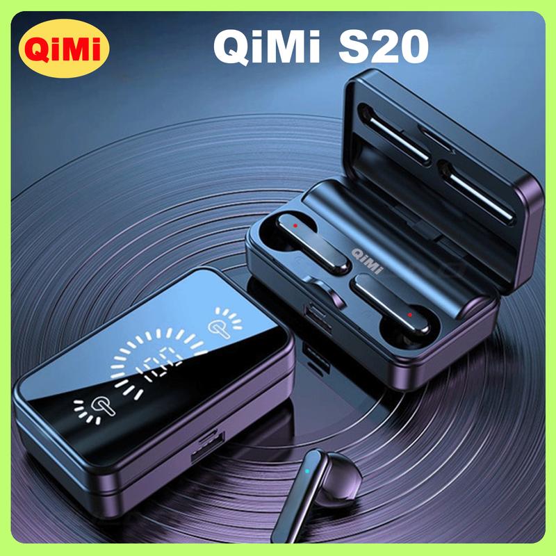 Tai Nghe Không Dây QiMi S20 - Kết Nối Bluetooth 5.4 Chống Nước IPX5 Giảm Tiếng Ồn Micro To Rõ