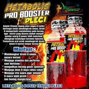 Pro Booster Pleci Juara Metabolis Dosis Tinggi pleci Vitamin Burung Pleci