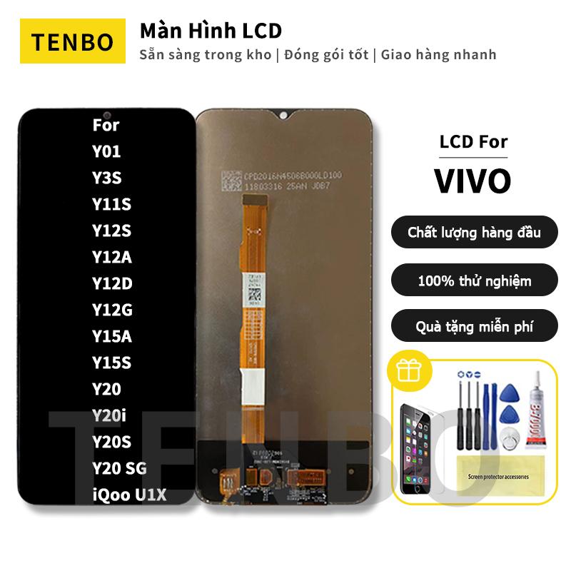 Thay thế lắp ráp màn hình hiển thị LCD, dành cho Vivo Y01, Y3S, Y11S, Y12S, Y12A, Y12D, Y12G, Y15S, Y15A, Y20, Y20i, Y20S, Y20 SG, IQoo U1X