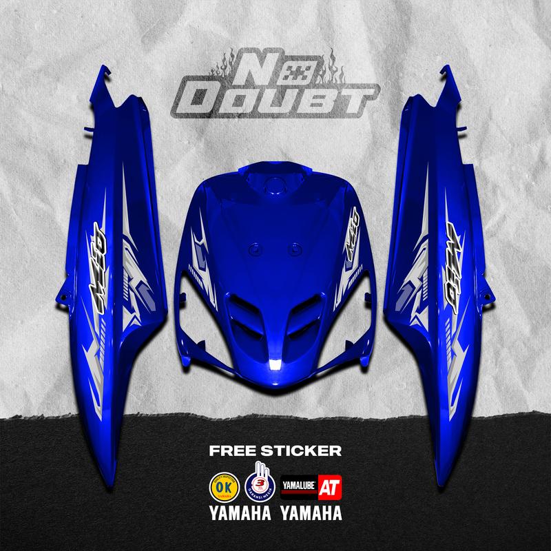 STRIPING MIO SPORTY CUSTOM BLES - BLUE BODY 1