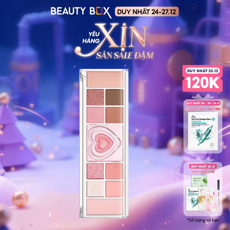 Bảng Phấn Mắt & Má Hồng Peripera All Take Mood Like Palette 8g - Women Trang Điểm Eyeshadow