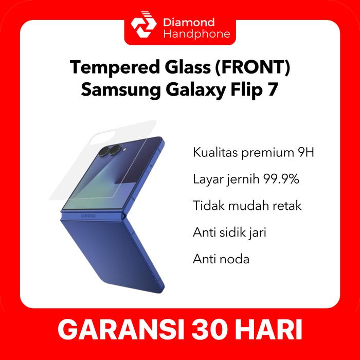 Gambar Tempered Glass Samsung Flip 7 Flip7 Anti Gores Screen Protector dari Diamond Handphone Bali Kota Denpasar Tokopedia