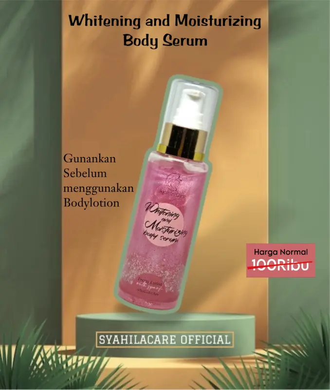 Body serum moisturizing syahila care 0