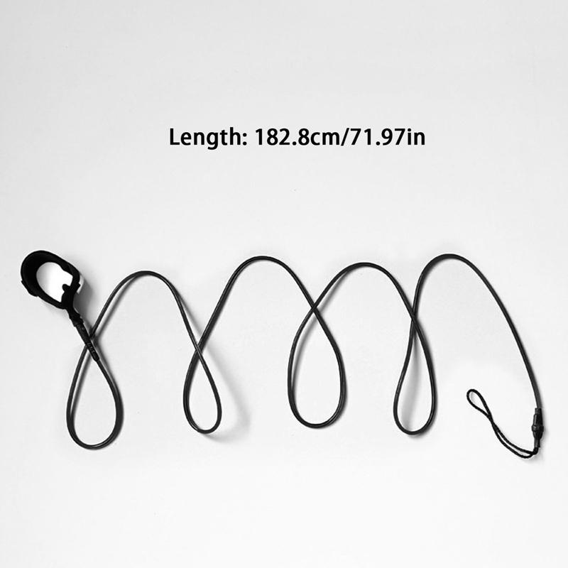 Product Introduction of Rolled Up Surfboard Leash Board Foot Leg Rope Practical Surfing Stand UP Paddle Board Ankle Leash Elastic Surfboard Safety 0