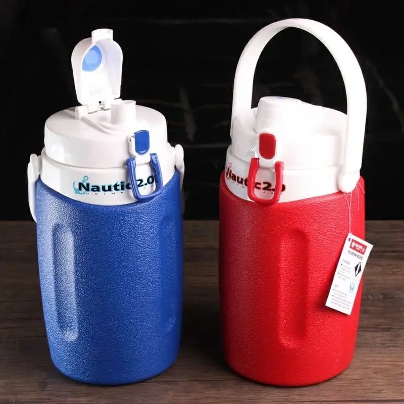 NAUTIC DRINK JAR 2 LITER/TERMOS DINGIN/PANAS LION STAR Plastik Buah Vacuum