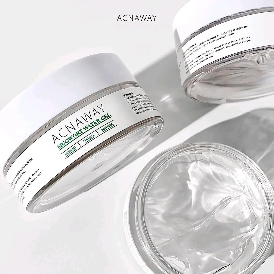 READY (ORI 100%) Acnaway Mugwort water gel moisturizer Acne skin