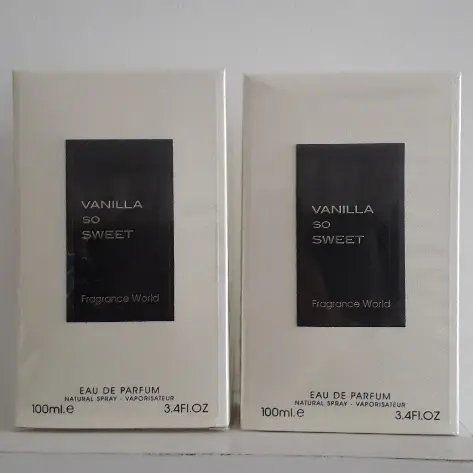 Parfum Fragrance World Vanilla So Sweet Eau De Parfum 100ML 2