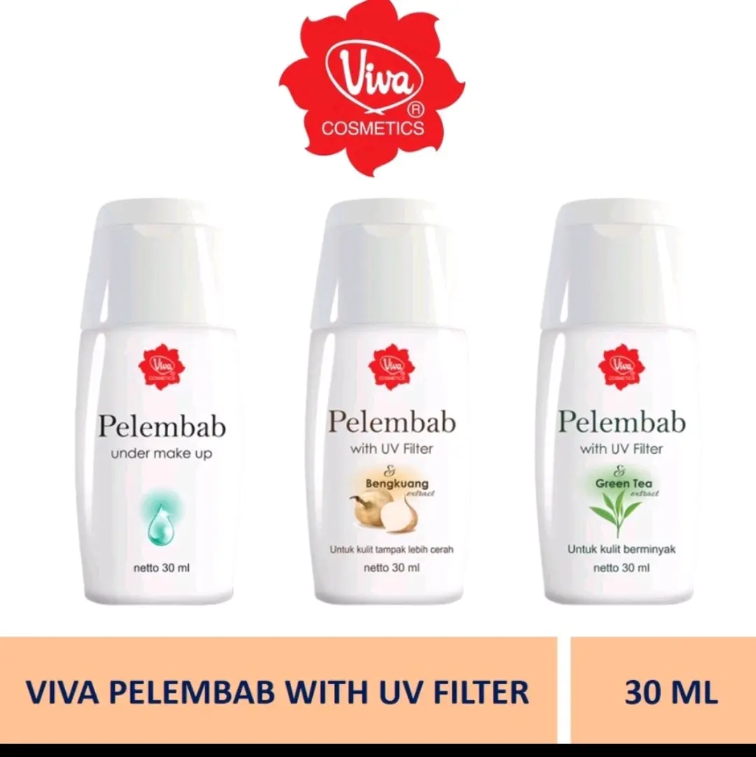 Viva Pelembab Bengkuang Greentea Undermakeup 30ml