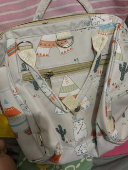 Product Review of LAKOE Tas Bayi Multifungsi diaper bag / tas Perlengkapan bayi pink bags Biru from b**️ 1