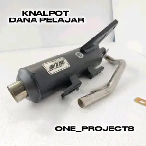 KNALPOT STANDAR RACING VIN PROJECT (ORIGINAL)All matic Beat karbu /beat fi/beat Deluxe/beat fi/beat esp fi/beat pop/vario 125 old/vario 125 led old/vario 150old