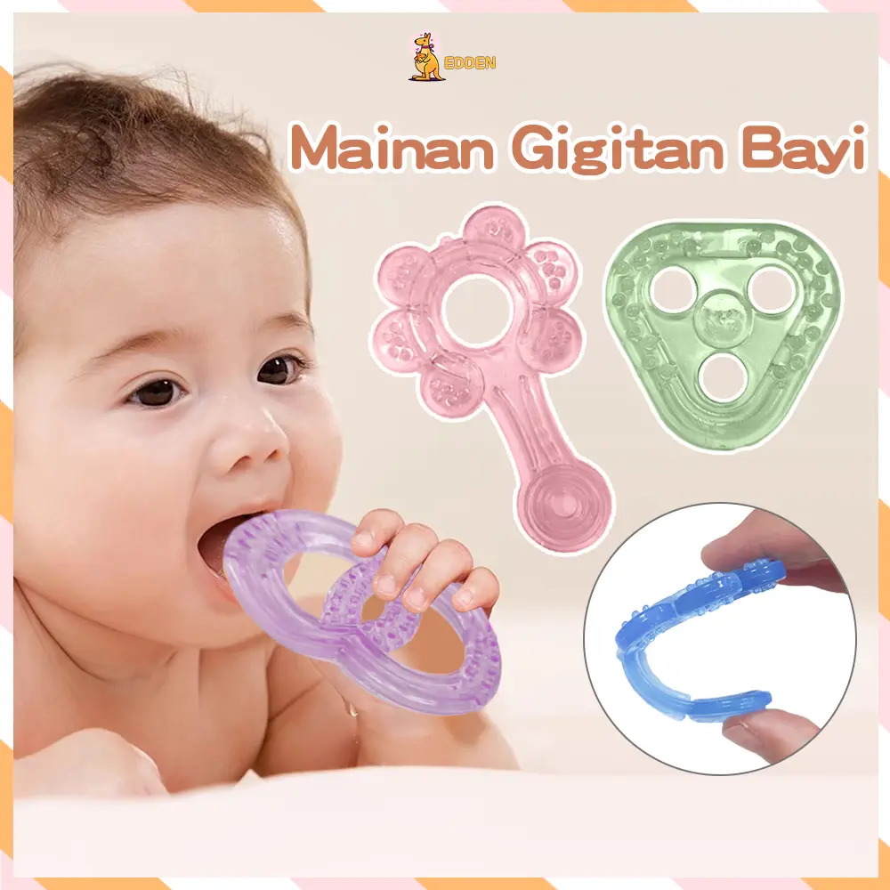 Gigitan Bayi Teether Silikon Lembut - Water Teether