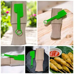 cetakan sempal ayam kayu 1sekat 1set