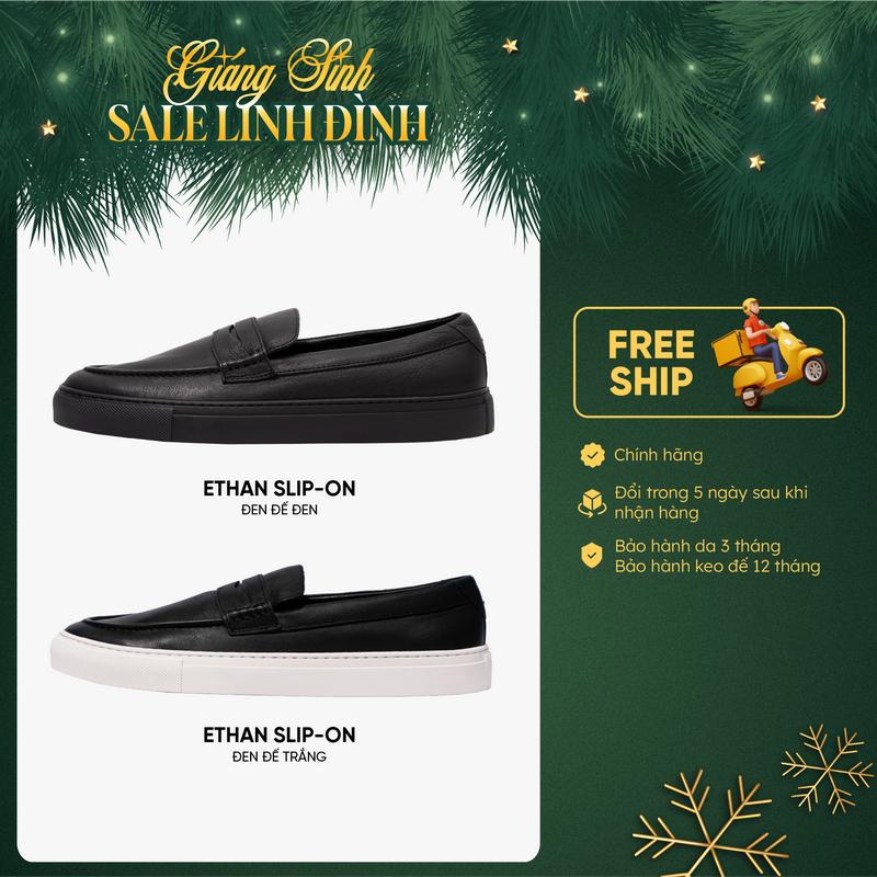  Giày Lười Nam Bentoni Ethan SlipOn Da Bò Thật Cao Cấp Mềm Mại,Lịch Lãm Dễ Phối Đồ Đế Cao Su Êm Ái Chống Trơn Bền Đẹp Năng Động Phù Hợp Đi Làm,Đi Chơi 