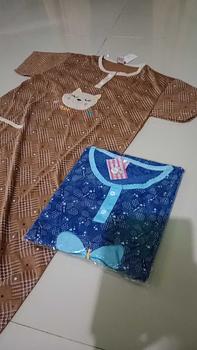 Product Review of Paket 3 pcs daster '( DASTER DHISIA JUMBO WARNA MUDA )' Murah Meriah Kualitas Oke Busui Kaos Kancing Bumil Wanita from d**0 0