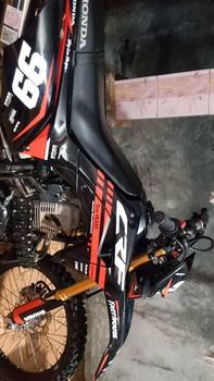 Product Review of Sticker setiker stiker decal CRF 150 L-(pj0218) minimalis Fullbody-Dekal CRF 150 L Trail Supermoto from a**a 0