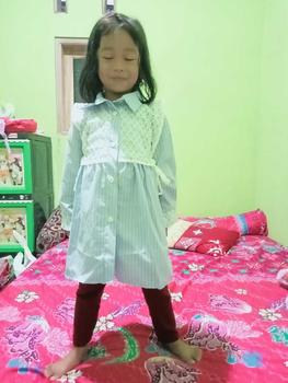 Product Review of KEMEJA ANAK TERBARU//KEMEJA COUPLE IBU DAN ANAK//KEMEJA SALUR BURKAT BAWAH from ⋆**× 1
