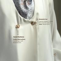 Gambar HIJABERLIN - Ghumaisha Outer Dress Premium Haji and Umroh - White dari Hijaberlin Kota Depok 5 Tokopedia