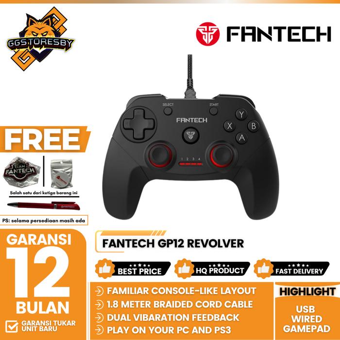 Gambar FANTECH GP12 REVOLVER Gamepad dari GGSTORESBY Kota Surabaya Tokopedia