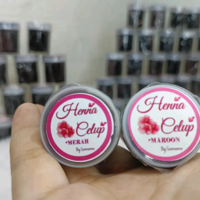 Henna Celup Praktis Tahan Lama Tahan air ukuran 20ml 2