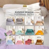 Gambar Adizas Store - Sprei 120x200 Single Minimalis Dluxe 30 cm - Signature White dari Adizas Store Kota Cimahi 3 Tokopedia