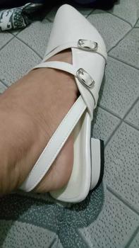 Product Review of MELEA- Sendal Wanita heels Mules Tali Gesper B14 from V** |** I**1 2