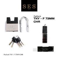 Gambar Gembok - Padlock SES TKY - F 73mm Chrome dari SES Official Store Kota Administrasi Jakarta Utara 3 Tokopedia