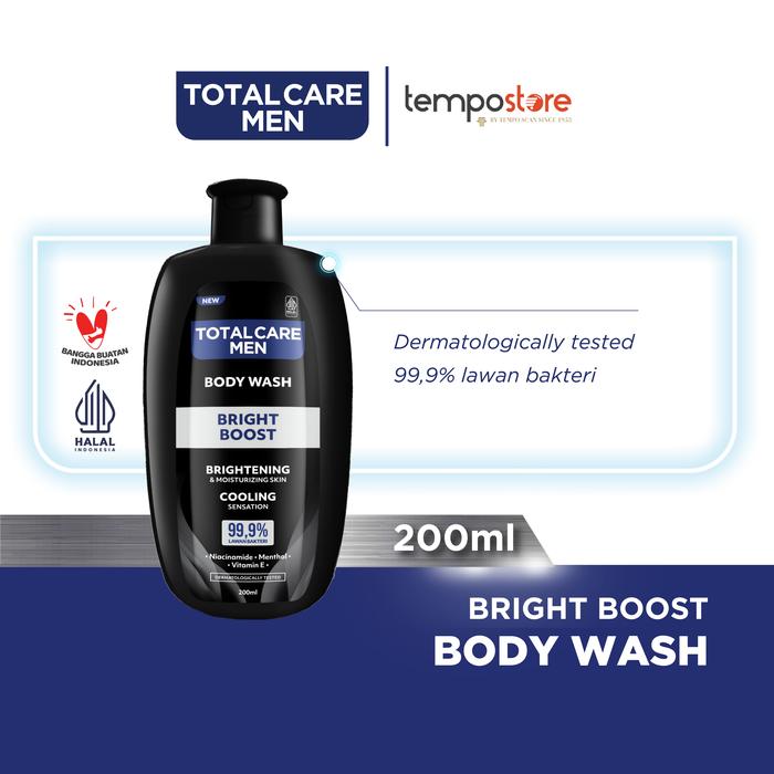 Gambar Total Care Men Body Wash Bright Boost 200ml dari TempoStore Kota Administrasi Jakarta Timur Tokopedia