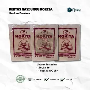 KERTAS NASI BUNGKUS NASI ISI 100 LEMBAR