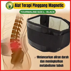Alat kesehatan sabuk tourmaline terapi sakit pinggang magnetik