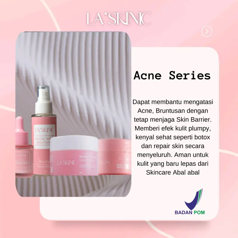 LA’SKINIC Acne Series Bruntusan Kulit Sensitif Aman 0