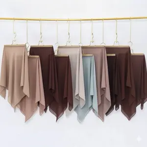 Jilbab Segi empat Paris jadul varisha,hijab Paris varisha ,Kerudung Basic