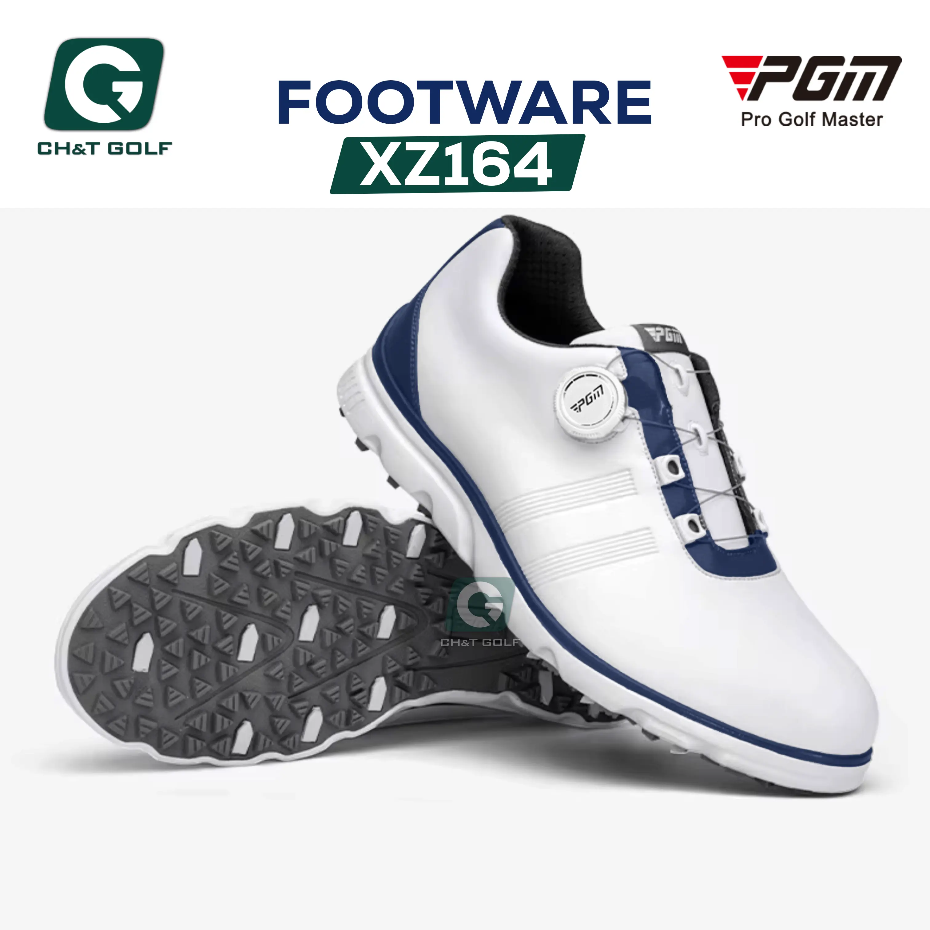 Giày chơi golf PGM XZ164 ôm chân chống thấm nước, đế được thiết kế với các đinh chống trượt trên mặt cỏ. chất lượng được đảm bảo Sneaker Sport