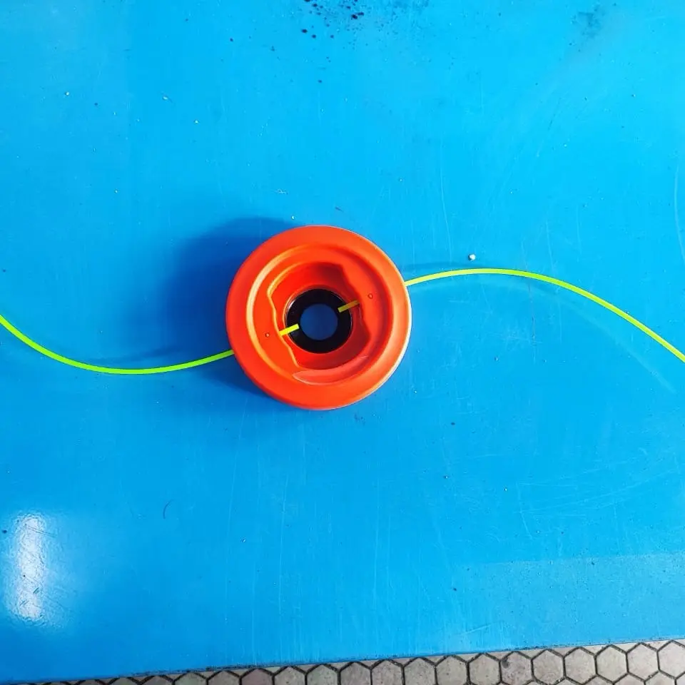 AUTO lock 2.2to 3.5mm 4” Heavy Duty Brush Cutter Trimmer Disc/Piring Mesin Rumput warna piring remdom