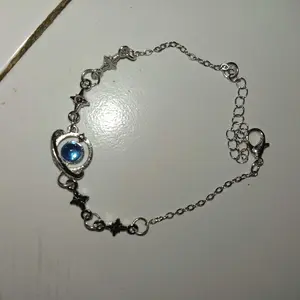 S925 Silver Dream Planet gelang kecil untuk gadis Moonlight Stone Dream Star River Bracelet aksesoris