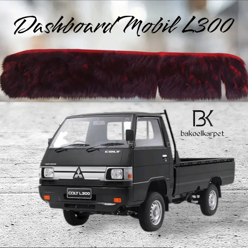 Alas Bulu Dashboard Mobil Custom Pick Up L 300 Presisi - Car 0