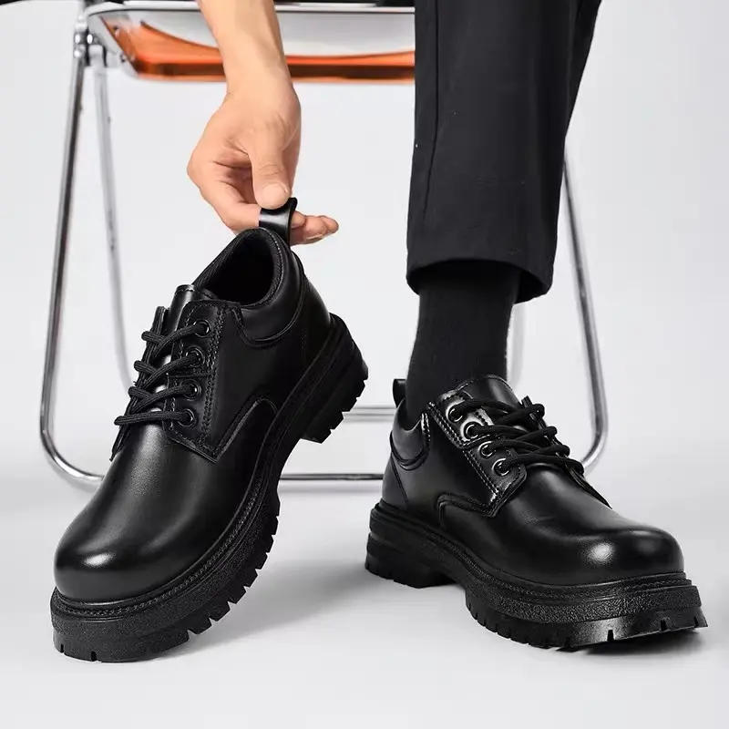 Sepatu touring pria kasual low boot cowboy boots pendek pria 4